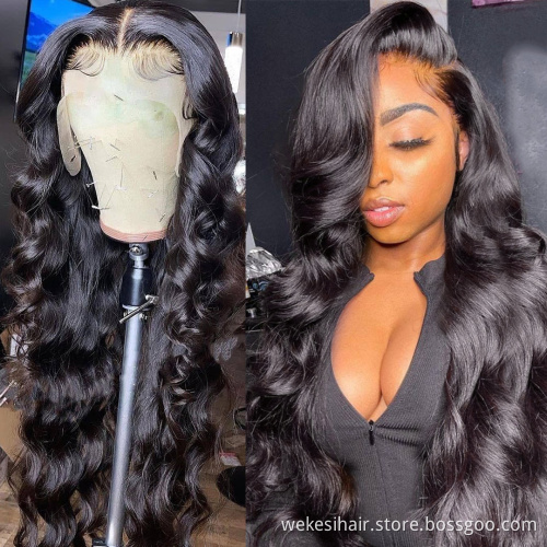 Big Deal! Body Wave 13x6/13x4 Front Human Hair Wigs For Women Brazilian Pre Plucked Loose Deep Wave 360 Lace Frontal Wig